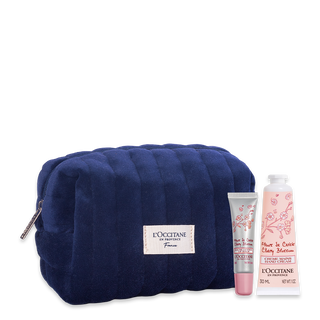 Travel Size Flor de Cerejeira: Bálsamo Labial e Creme de Mãos